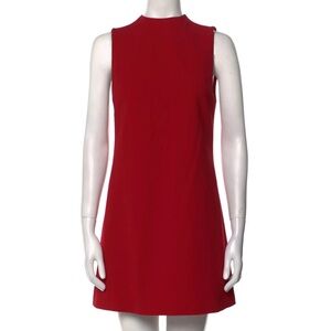 Alice + Olivia Sleeveless Red Mini Dress